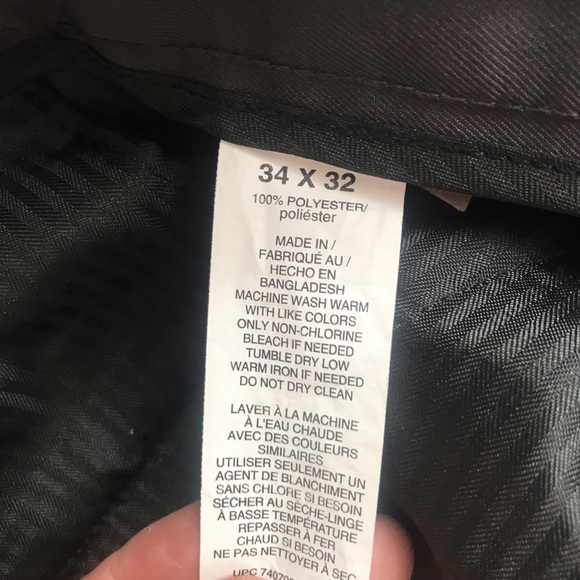 Ben Hogan Golf Pants Dark Grey - Picture 4 of 4